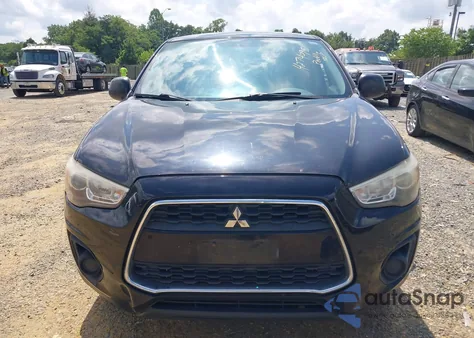 2014 Mitsubishi Outlander Sport Es из США, поврежденный, VIN 4A4AR3AU5EE003699